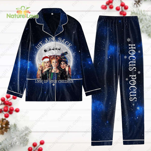 Hocus Pocus Pajamas Set Sanderson Sisters Disney Witches Pjs