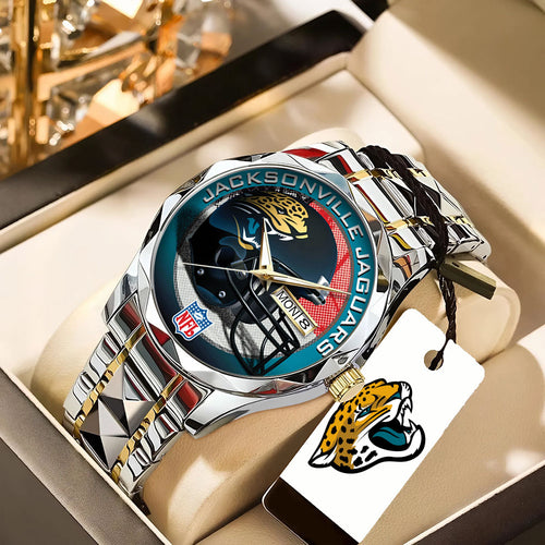 Jacksonville Jaguars Alloy Luxury Quartz Watch – TANTN16327