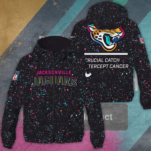 Jacksonville Jaguars 3D Windbreaker Jacket – TANTN15781