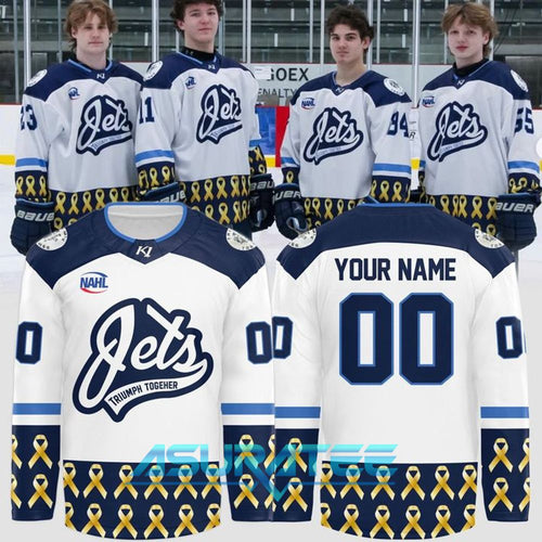 Janesville Jets Triumph Together 2025 Special Hockey Jersey