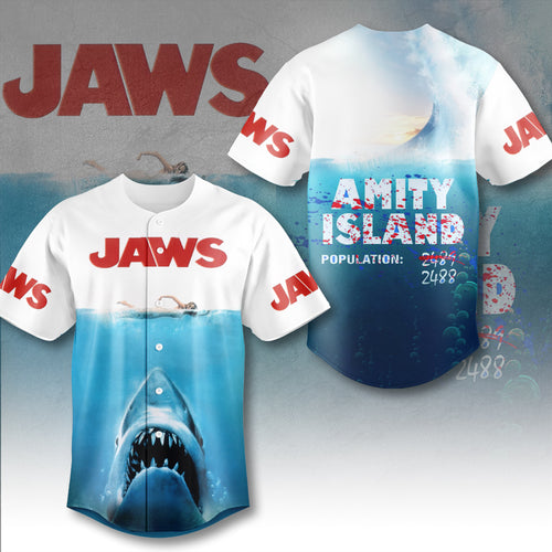 Jaws Baseball Jersey – MAITM 11238