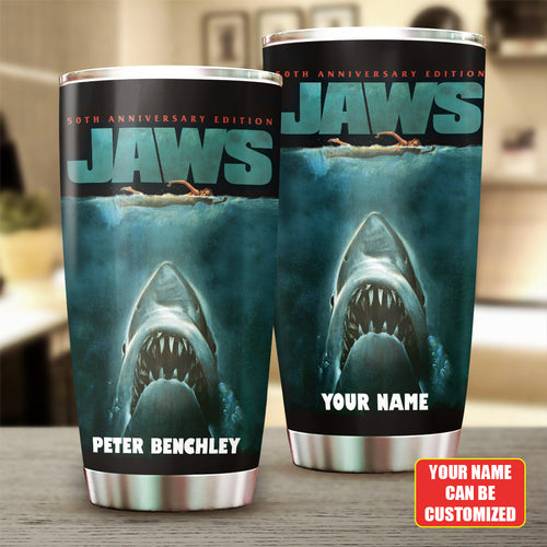 Personalized Jaws Tumbler Cup – TANTN 12280