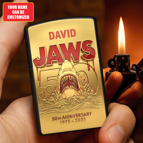 Personalized Jaws Zippo Lighter Case (No Insert) – TANTN16256