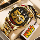 KISS Lovegun 50th Anniversary Alloy Luxury Quartz Watch - TMTHU7674