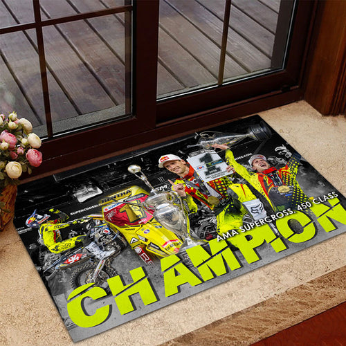 Ken Roczen AMA Supercross, 450 Class Champion 2026 Custom Doormat – TANTN22831