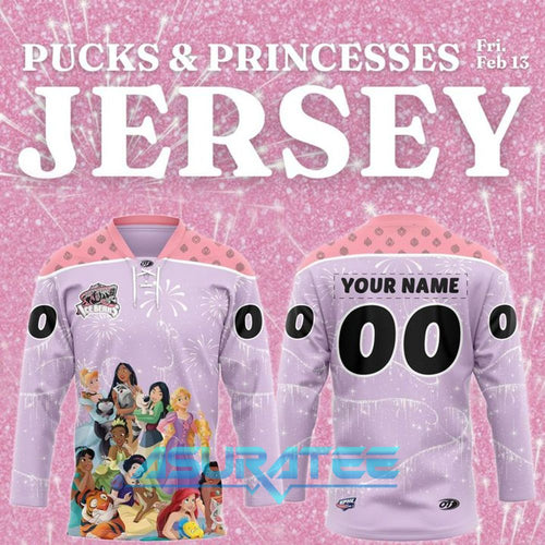 Knoxville Ice Bears Pucks & Princesses 2026 Special Hockey Jersey