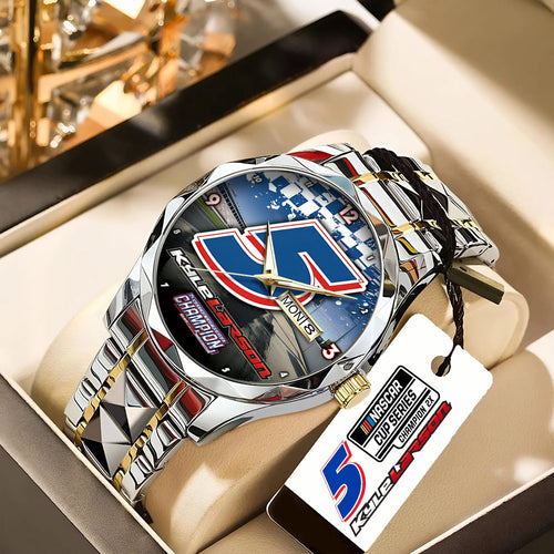 Kyle Larson 2025 NASCAR Cup Series Champion Alloy Luxury Quartz Watch – TANTN18542