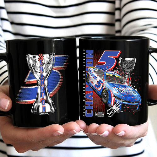 Kyle Larson 2025 NASCAR Cup Series Champion Ceramic Mug – TANTN18431