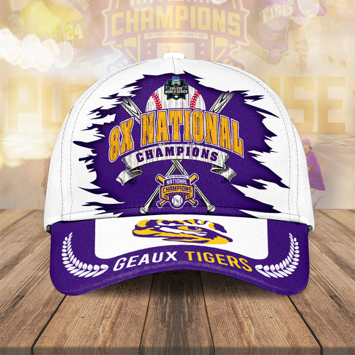 LSU Tigers Baseball 2025 National Champions Classic Cap – MAITM 11894