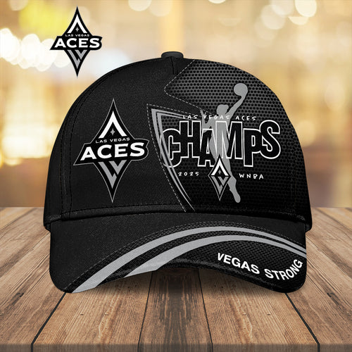 Las Vegas Aces 2025 WNBA Finals Champions Classic Cap – MAITM13336