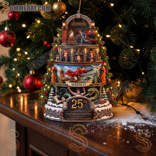 Legends of Hogwarts 25th Anniversary Ornament