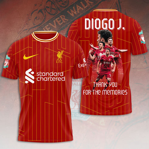 Liverpool FC x Diogo Jota 3D Apparel – HOATT 11679