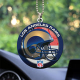 Los Angeles Rams Custom Shape 2-sided Acrylic Car Ornament – TANTN16299