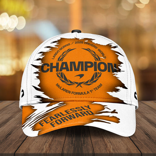 McLaren x Lando Norris 2025 World Champion Classic Cap – MAITM14019