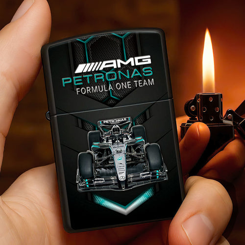 Mercedes AMG Petronas F1 Team Zippo Lighter Case (No Insert) – HOATT13347