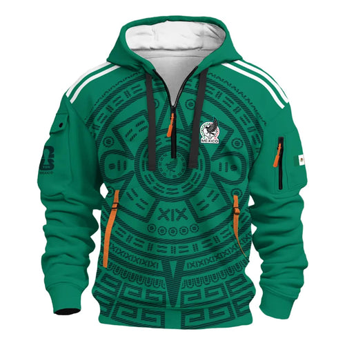 Mexico World Cup 2026 Quarter Zip Hoodie