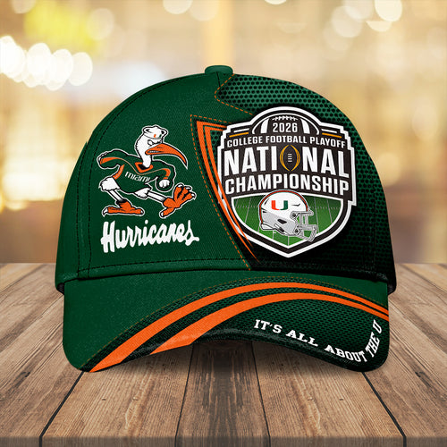 Miami Hurricanes Football Classic Cap – MAITM14450