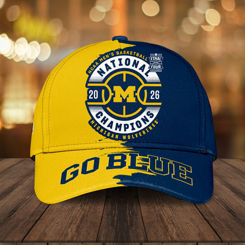 Michigan Wolverines 2026 Men's Basketball National Champions Classic Cap – TANTN22148