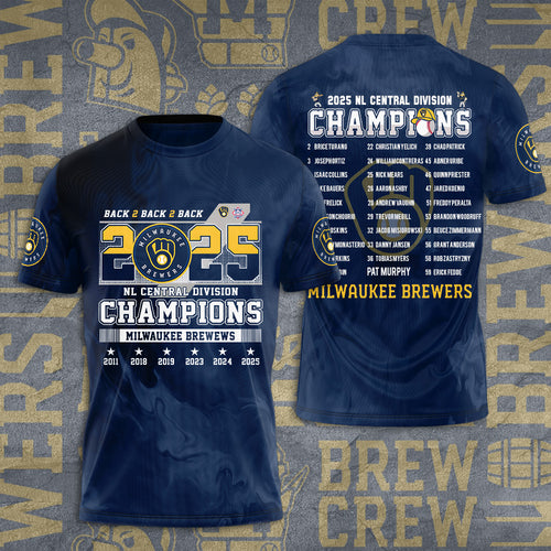 Milwaukee Brewers 3D Apparel – TANTN16616