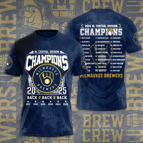 Milwaukee Brewers 3D Apparel – TANTN16618