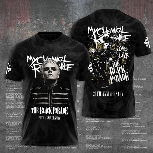 My Chemical Romance The Black Parade 2026 Tour 3D Apparel – GNE6201