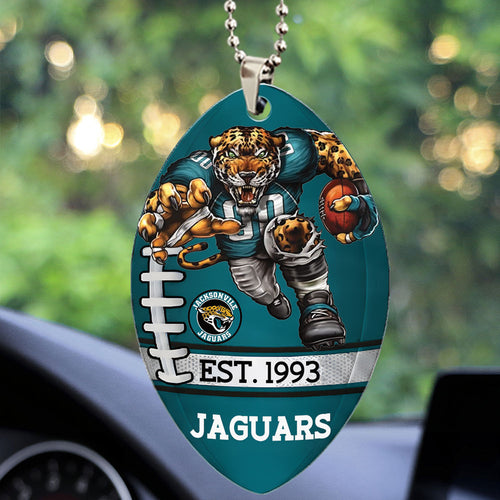 Jacksonville Jaguars Custom shape 2-sided Acrylic Car Ornament – TMTHU872