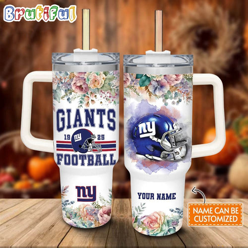 NFL New York Giants Stanley Tumbler 40oz, Giants Football Tumbler