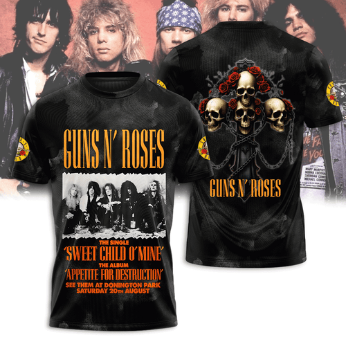 Guns N' Roses 3D Apparel – NGHIAVT 1956
