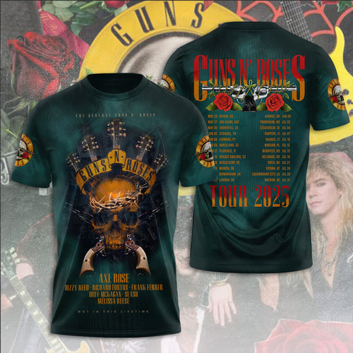 Guns N' Roses 3D Apparel – NGHIAVT 1957
