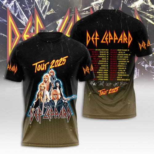 Def Leppard 3D Apparels – NGHIAVT 2306