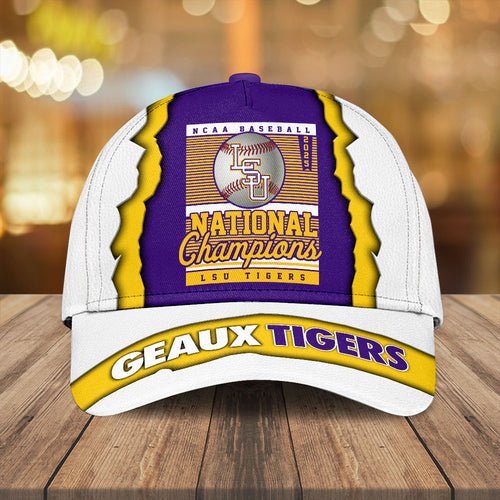 LSU Tigers Baseball 2025 National Champions Classic Cap – NGHIAVT 2998