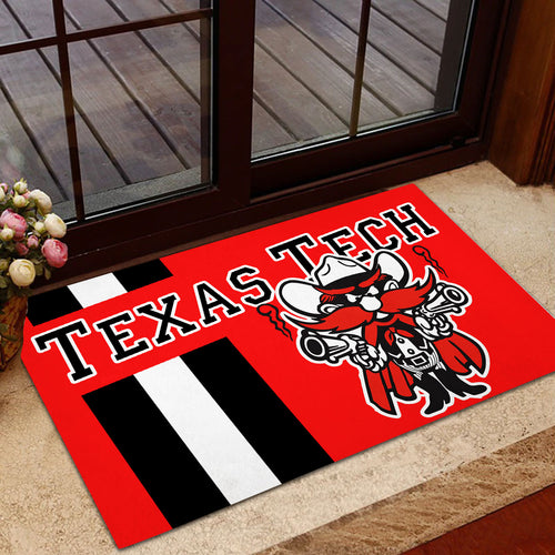 Texas Tech Red Raiders Basketball Custom Doormat – NGHIAVT3866