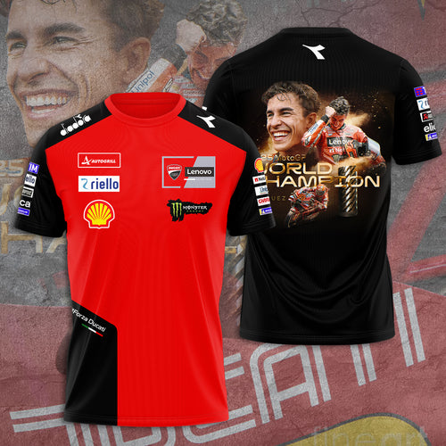 Ducati Lenovo Team x Marc Márquez 2025 3D Apparel – NGHIAVT5092