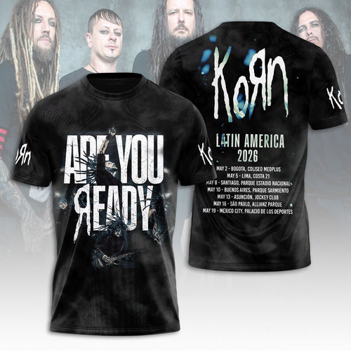 Korn Band 2026 3D Apparel – NGHIAVT5756