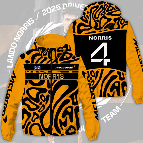 McLaren x Lando Norris 2025 3D Windbreaker Jacket – NGHIAVT5930