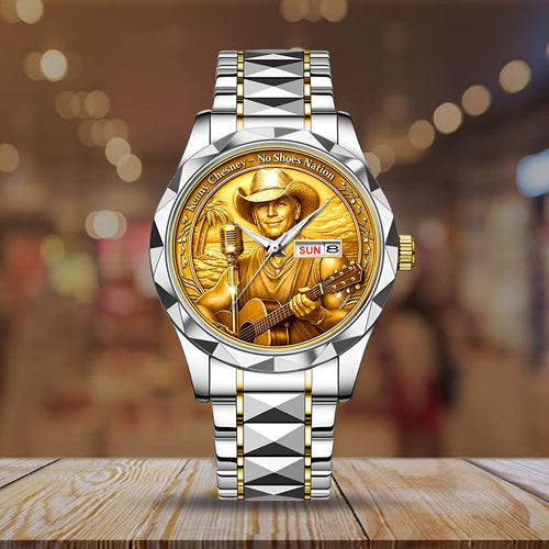 Kenny Chesney Alloy Luxury Quartz Watch – NGHIAVT9592