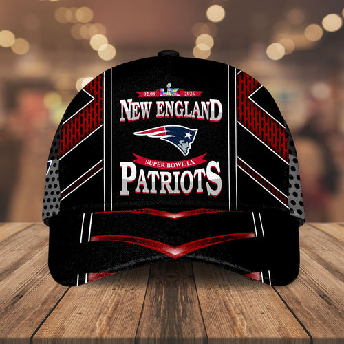 New England Patriots Super Bowl LX Classic Cap – HOATT15999