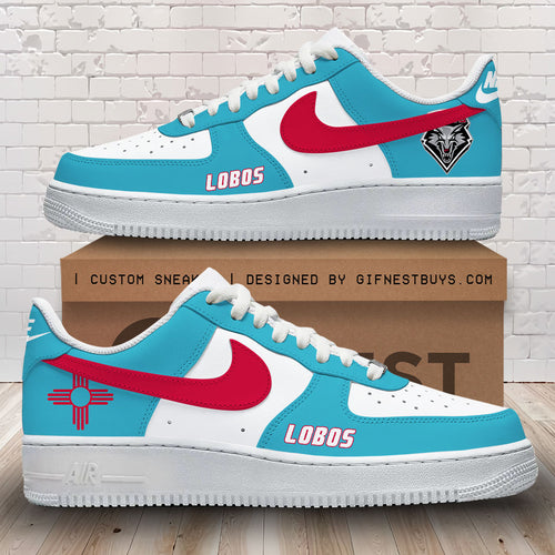 New Mexico Lobos Football AF1 Sneaker – TANTN15631