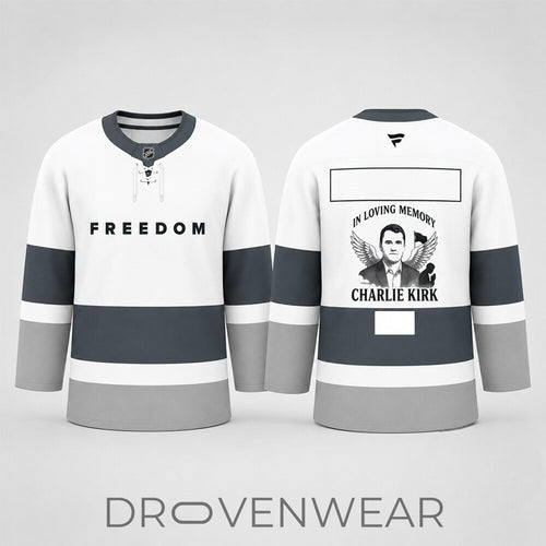 New York Islanders In Loving Memory Freedom Charlie Kirk Special Hockey Jersey