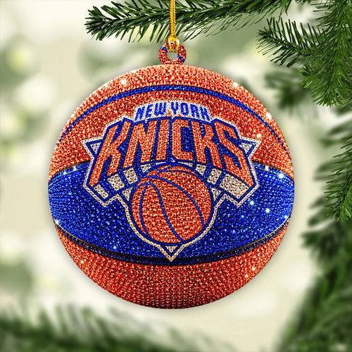 New York Knicks Custom Shape 2-side Printed Acrylic Ornament – HOATT20915