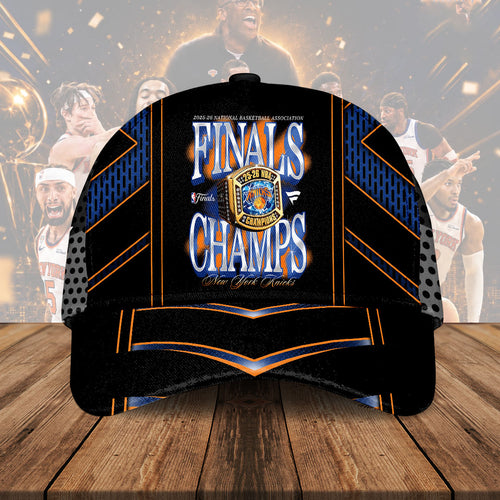 New York Knicks 2026 NBA Finals Champions Classic Cap – HOATT18617
