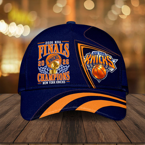 New York Knicks 2026 NBA Finals Champions Classic Cap – HOATT19877