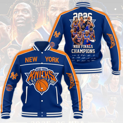 New York Knicks 2026 NBA Finals Champions Varsity Jacket – HOATT20385