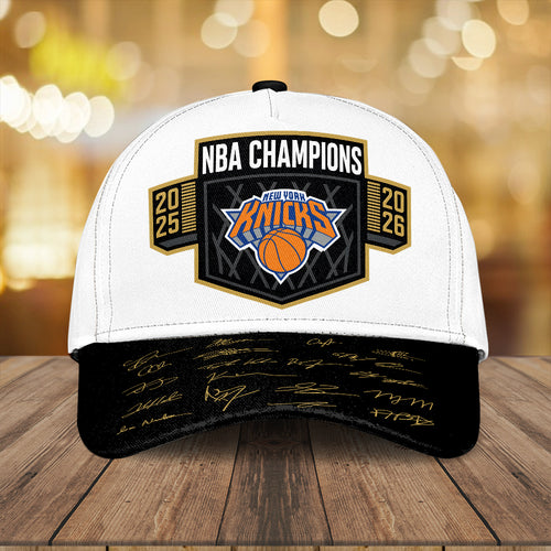 New York Knicks NBA Champions 2026 Classic Cap – TMTHU6885
