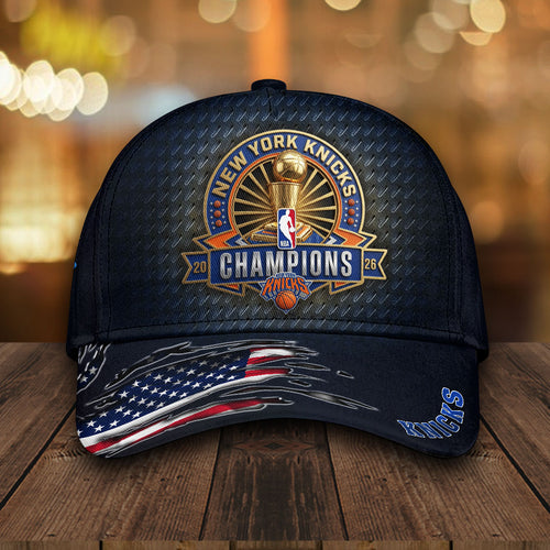 New York Knicks NBA Champions 2026 Classic Cap – TMTHU6919