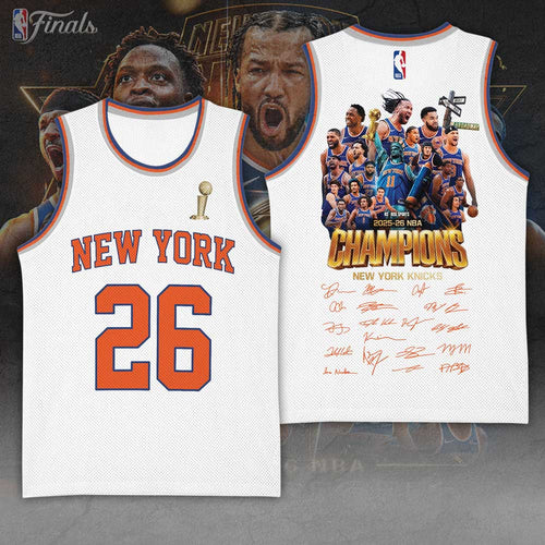 New York Knicks NBA Finals Champions 2026 Basketball Jersey – TMTHU6916
