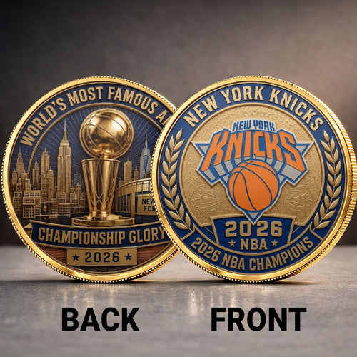 New York Knicks NBA Finals Champions 2026 Commemorative Coin – TANTN23766