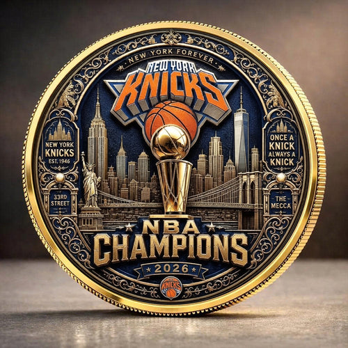 New York Knicks NBA Finals Champions 2026 Commemorative Coin – TANTN24139