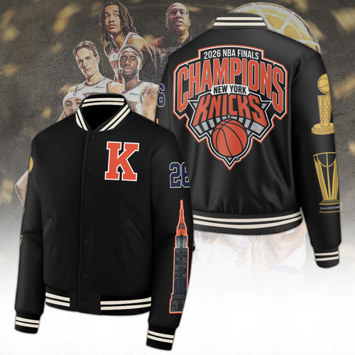 New York Knicks NBA Finals Champions 2026 Varsity Jacket – TANTN24110