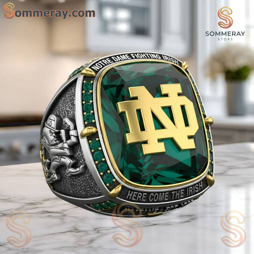 Notre Dame Fighting Irish Here Come The Irish Ring